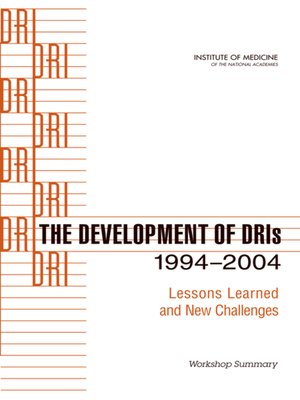 cover image of The Development of DRIs 1994-2004